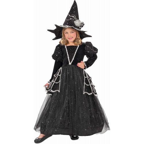  Princess Paradise Girls Diamond Witch Glitter Halloween Costume