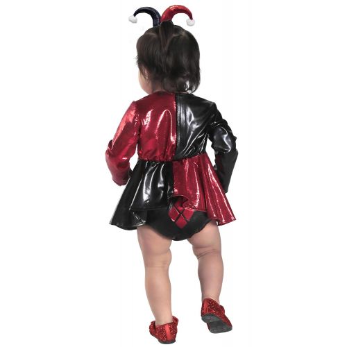  Princess Paradise Baby Girls Harley Quinn Costume Dress and Diaper Cover Set