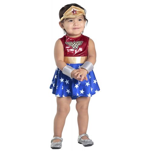  Princess Paradise Baby Girls Wonder Woman Costume Dress and Diaper Cover Set