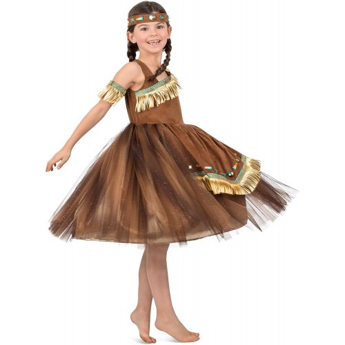  할로윈 용품Princess Paradise Deluxe Native American Princess Child Costume