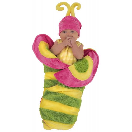  Princess Paradise Beautiful Butterfly Caterpillar Swaddle Blanket Baby Infant Costume - Newborn Small