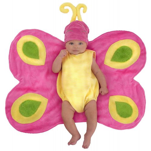 Princess Paradise Beautiful Butterfly Caterpillar Swaddle Blanket Baby Infant Costume - Newborn Small