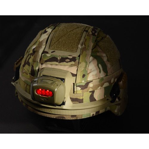  Princeton Tec Quad Tactical MPLS LED Headlamp (Tan/Camo)