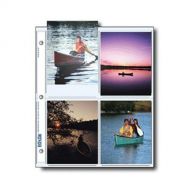 Print File Archival Photo Pages Holds Eight 4x5 Prints, Pack of 500
