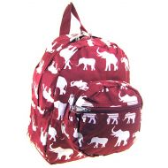 Private Label Elephant Small Kids Backpack Toddler Bag Purse Burgundy Bama