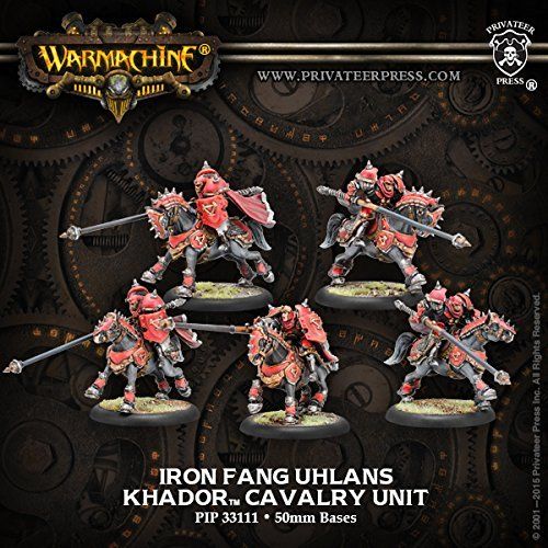  Privateer Press Khador: Iron Fang Uhlans Miniature Game PIP33111