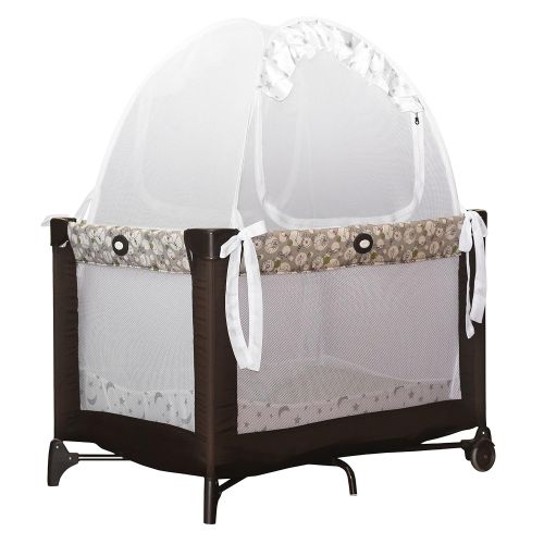  [아마존베스트]1st Baby Safety Baby Pack ‘N Play Safety Pop up Tent: Premium Bed Canopy Netting Cover| See Through Mesh Top Nursery Mosquito Net |Stylish and Sturdy Unisex Infant Tent Net |Protect Your Baby from