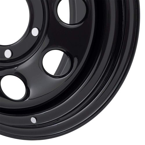  Pro Comp Steel Wheels Series 97 Wheel with Flat Black Finish (15x8/6x5.5)