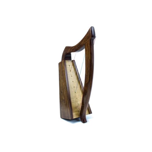  Pro Kussion Dannan Irish Celtic Wooden Knee Harp - 9 string