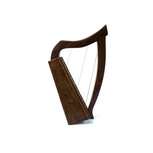  Pro Kussion Dannan Irish Celtic Wooden Knee Harp - 9 string