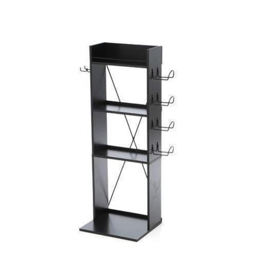  Pro-G Storage Rack Stand Bookcase 60 DVD Video Game Wood Organizer Tower with Guitar Hook Any More Accessories 4 Fixed Shelves