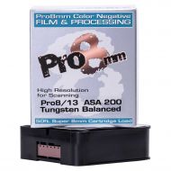 Pro8mm 019962275104 Pro8-13 200T Super 8mm Film Stock with Processing (Color)