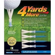 Green Keepers 4 Yards More Golf Tee , 3 1/4 Inch, Blue, 4 Count (Pack of 1)
