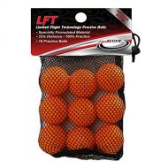 ProActive Sports LFT Limited Flight Technology Practice Golf Balls (18 Orange Soft Balls)