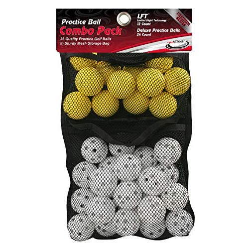  ProActive Sports Practice Ball Combo Pack Golf Ball Size Multi Sport
