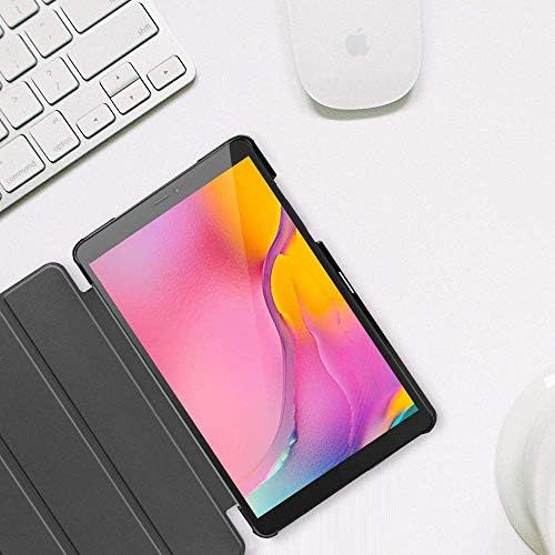  [아마존베스트]ProCase Galaxy Tab A 8.0 2019 Case T290 T295, Slim Light Cover Trifold Stand Hard Shell Folio Case for 8.0 inch Galaxy Tab A 2019 Without S Pen Model SM-T290 (Wi-Fi) SM-T295 (LTE)