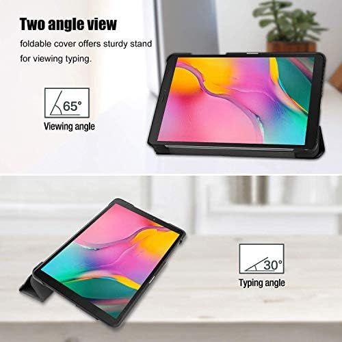  [아마존베스트]ProCase Galaxy Tab A 8.0 2019 Case T290 T295, Slim Light Cover Trifold Stand Hard Shell Folio Case for 8.0 inch Galaxy Tab A 2019 Without S Pen Model SM-T290 (Wi-Fi) SM-T295 (LTE)