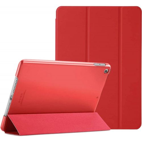  [아마존베스트]ProCase iPad 10.2 Case 2020 iPad 8th Generation Case / 2019 iPad 7th Generation Case, Slim Stand Hard Back Shell Protective Smart Cover for 10.2 iPad 8 / iPad 7 -Red
