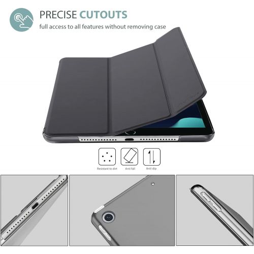  [아마존베스트]ProCase iPad 10.2 Case 2020 iPad 8th Generation Case / 2019 iPad 7th Generation Case, Slim Stand Hard Back Shell Protective Smart Cover for 10.2 iPad 8 / iPad 7 -Grey