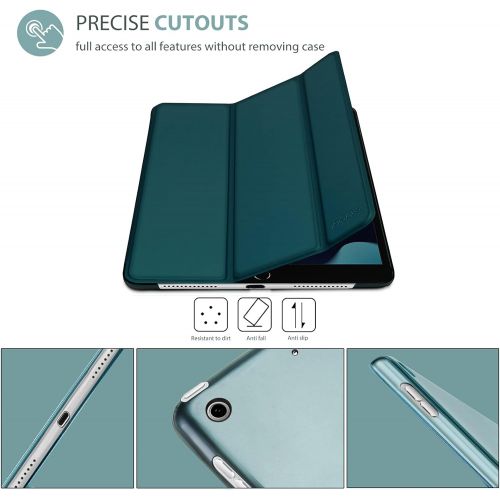  [아마존베스트]ProCase iPad 10.2 Case 2020 iPad 8th Generation Case / 2019 iPad 7th Generation Case, Slim Stand Hard Back Shell Protective Smart Cover for 10.2 iPad 8 / iPad 7 -Emerald