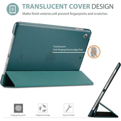  [아마존베스트]ProCase iPad 10.2 Case 2020 iPad 8th Generation Case / 2019 iPad 7th Generation Case, Slim Stand Hard Back Shell Protective Smart Cover for 10.2 iPad 8 / iPad 7 -Emerald