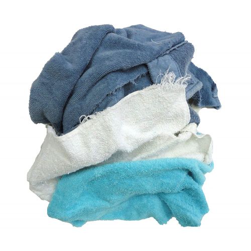 프로 Pro-Clean Basics 99402 Colored Terry Cloth Remnants, 50 lb. Box