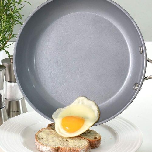  ProCook Professional Ceramic | Pfanne | Keramikbeschichtung | Bratpfanne | Induktion | 28 cm Ø 28 cm Ø