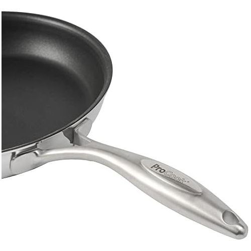  Marke: ProCook ProCook Elite Tri-Ply Pfanne - 26 cm - mit Antihaftbeschichtung - Edelstahl - Bratpfanne - Induktion - beschichtete Pfanne