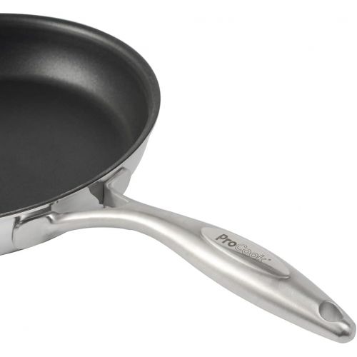  Marke: ProCook ProCook Elite Tri-Ply Pfanne - 26 cm - mit Antihaftbeschichtung - Edelstahl - Bratpfanne - Induktion - beschichtete Pfanne