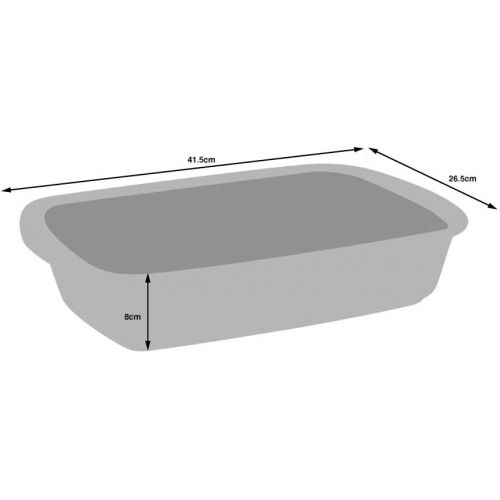  ProCook Auflaufform - Ofenform - Steinzeug -