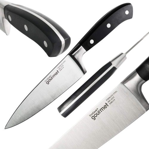  ProCook Gourmet X30 Kochmesser | 15cm Kuechenmesser | Profi Messer | Chefmesser 15cm