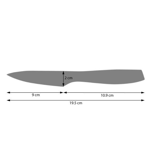  ProCook Professional X50 Gemuesemesser, 9 cm