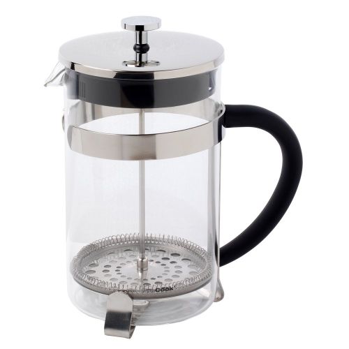  ProCook Kaffeebereiter aus Glas mit Soft-Grip-Griff, 12 Tassen / 1,5 l