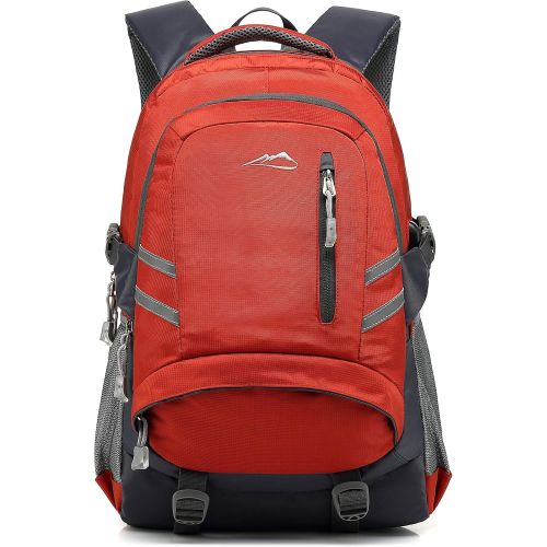  ProEtrade School Backpack BookBag For College Travel Hiking Fit Laptop Up to 15.6 Inch Water Resistant