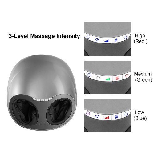  ProHT NexHT Shiatsu Foot Massager(89018A)Deep Kneading Massage with Adjustable Intensity and...
