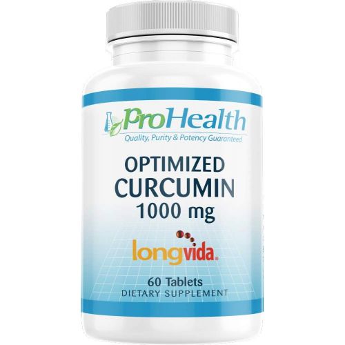  ProHealth Optimized Curcumin Longvida 2-Pack (1000 mg, 60 Tablets)