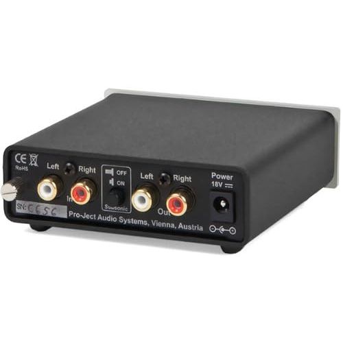  Pro-Ject Audio - Phono Box DC - MM/MC Phono preamp with line Output - Blk