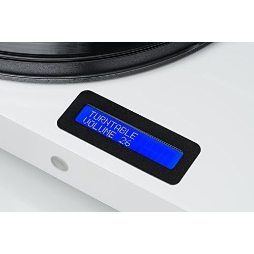  Pro-Ject All-in-One Turntable, White/High Gloss (Jukebox E (OM5e) - White)