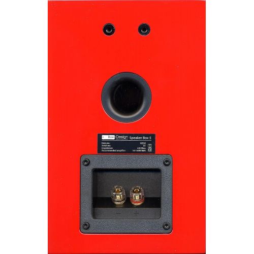  [아마존베스트]-Service-Informationen Pro-Ject Speaker Box 52Way Speaker iPod Dock, Radio with RDS, 2x 40Watt) rot