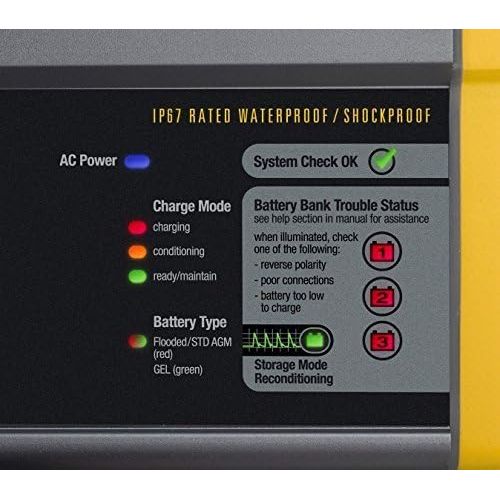  ProMariner ProSport 12 Gen 3 Heavy Duty Recreational Series On-Board Marine Battery Charger - 12 Amp - 2 Bank