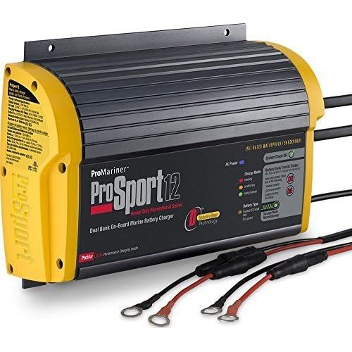  ProMariner ProSport 12 Gen 3 Heavy Duty Recreational Series On-Board Marine Battery Charger - 12 Amp - 2 Bank