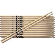 PROMARK 12-Pair American Hickory Drumsticks Wood 5B