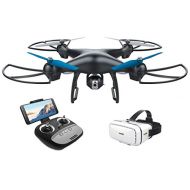 ProMark Promark: GPS Shadow Drone - Premier GPS-Enabled Drone with Follow Me Technology - 6-Axis Gyroscope for Panoramic Shots - Lithium Batteries Included - 720p WiFi Camera - Includes VR