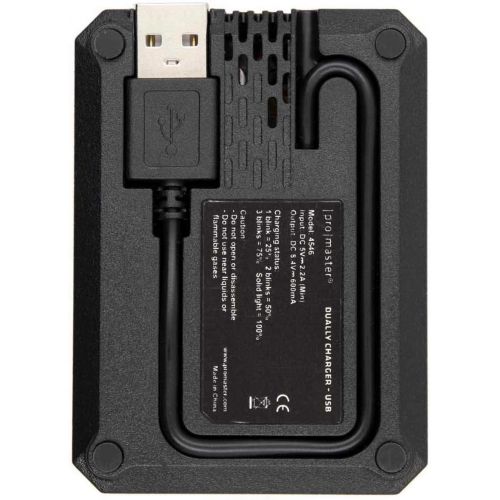  Promaster Dually Charger - USB for Nikon EN-EL15, EN-EL15a, EN-EL15b