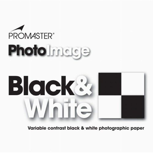  ProMaster PhotoImage B & W VC Photo Paper, 8x10, 100 Sheets, Luster