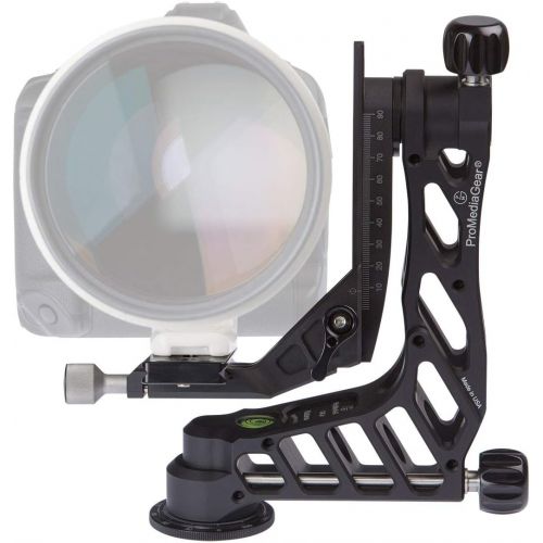  [아마존베스트]ProMediaGear GKJr. Katana Junior Telephoto Lens Gimbal Head for Telephoto Lenses Wildlife Sports Photography