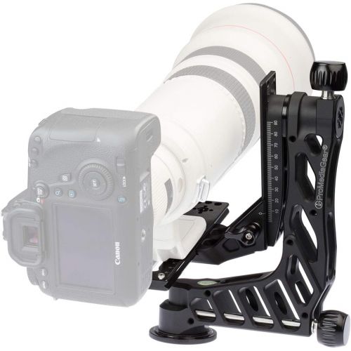  [아마존베스트]ProMediaGear GKJr. Katana Junior Telephoto Lens Gimbal Head for Telephoto Lenses Wildlife Sports Photography