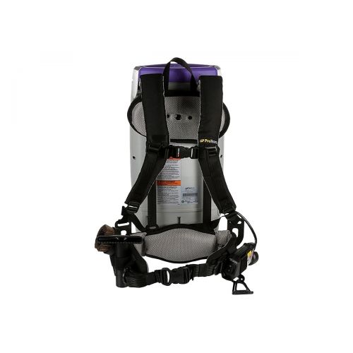  ProTeam 107303 10 Quart Super Coach Pro Backpack Vacuum with Xover Multi-Surface Telescoping Wand Tool Kit