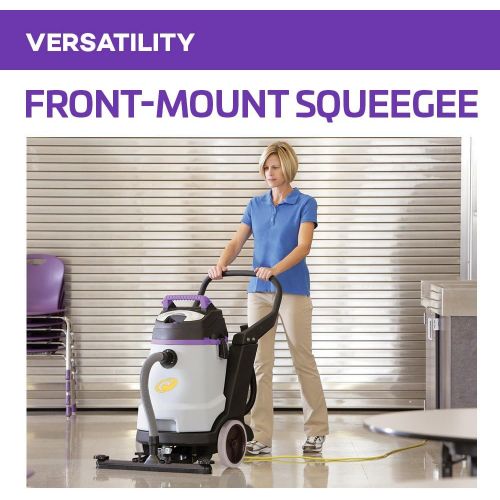  ProTeam Wet Dry Vacuums, ProGuard 20, 20-Gallon Commercial Wet Dry Vacuum Cleaner with Tool Kit and Front Mount Squeegee