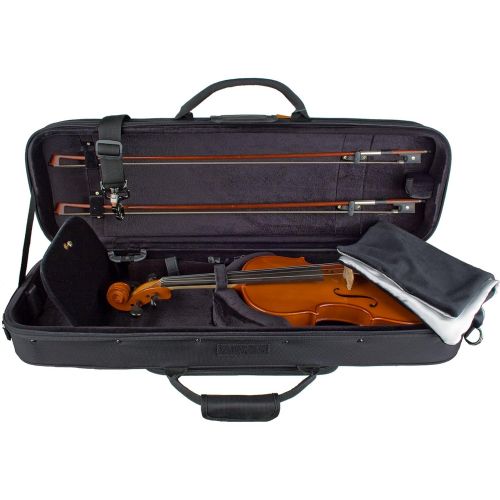  ProTec Protec Deluxe 4/4 Violin PRO PAC Case - Black Interior